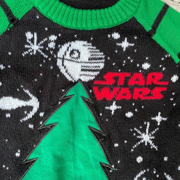🎄KIDS STAR WARS Holiday Sweater Size 4 - Picture 9 of 9